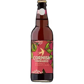 Zizzi Cornish Orchards Raspberry & Elderflower Cider Price, Calories, Nutrition & Allergen Guide